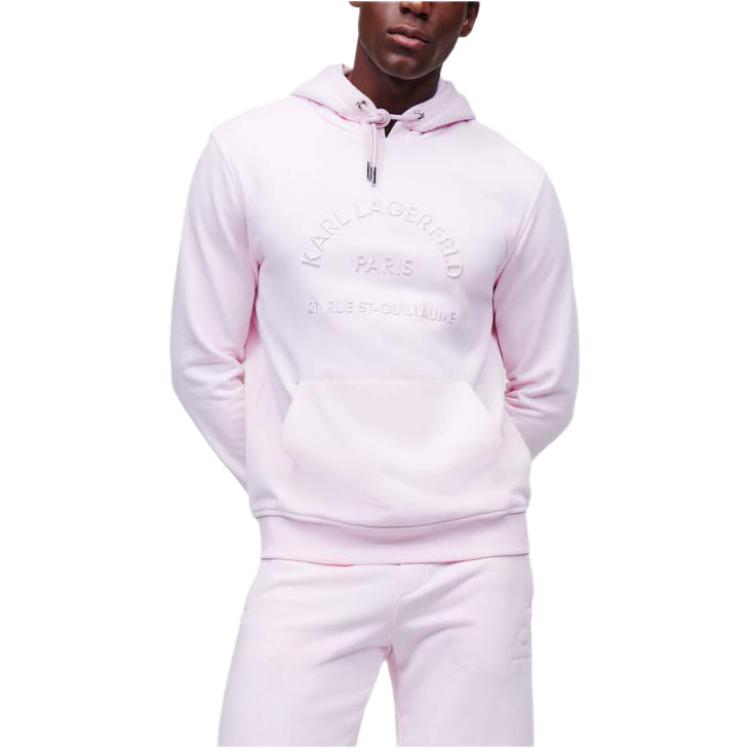 Karl Lagerfeld Pink 3D Logo Sweatshirt Casual Wear KL235478200