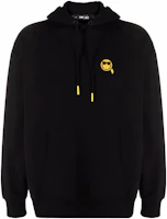 Karl Lagerfeld Smiley Print Hoodie Black Unisex Casual Streetwear 221M1850999 Karl Lagerfeld Smiley Print Hoodie Black Unisex Casual Streetwear 221M1850999