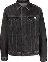 Karl Lagerfeld Solid Color Single-Breasted Casual Jacket Black 226M1400D42 Karl Lagerfeld Solid Color Single-Breasted Casual Jacket Black 226M1400D42