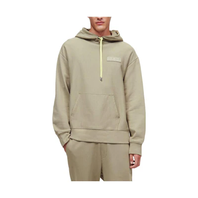 Karl Lagerfeld SS23 Brown Logo Print Hoodie for Men 230M1802616
