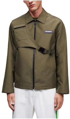 Karl Lagerfeld SS23 Jaket Hijau dengan Logo Patch dan Poket Boleh Tanggal 231M1401636 Buy Karl Lagerfeld SS23 Jaket Hijau dengan Logo Patch dan Poket Boleh Tanggal 231M1401636