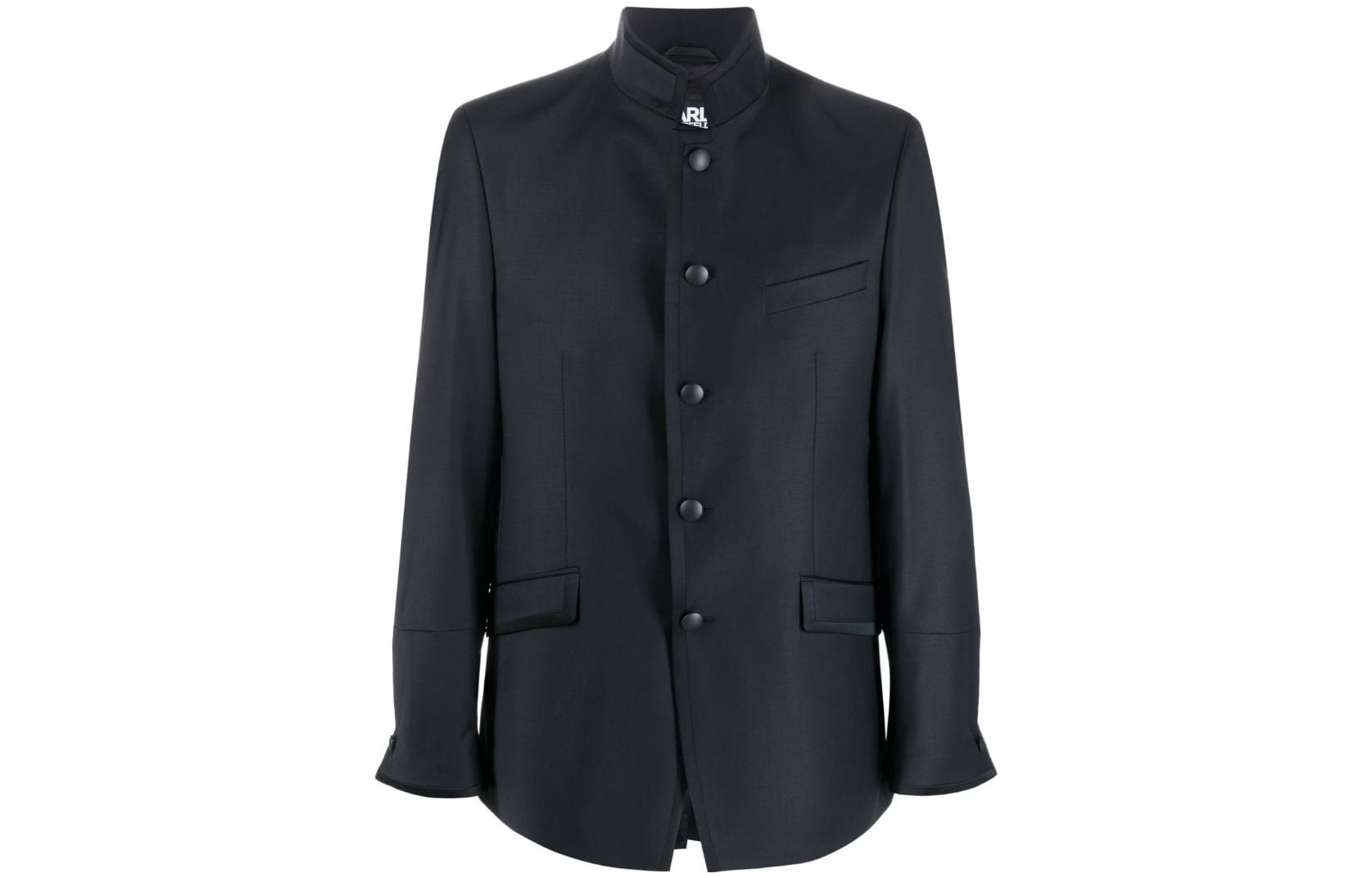 Karl Lagerfeld SS23 Solid Color Single-Breasted Long Sleeve Jacket Men 15522010532096