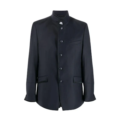 Karl Lagerfeld SS23 Solid Color Single-Breasted Long Sleeve Jacket Men 15522010532096