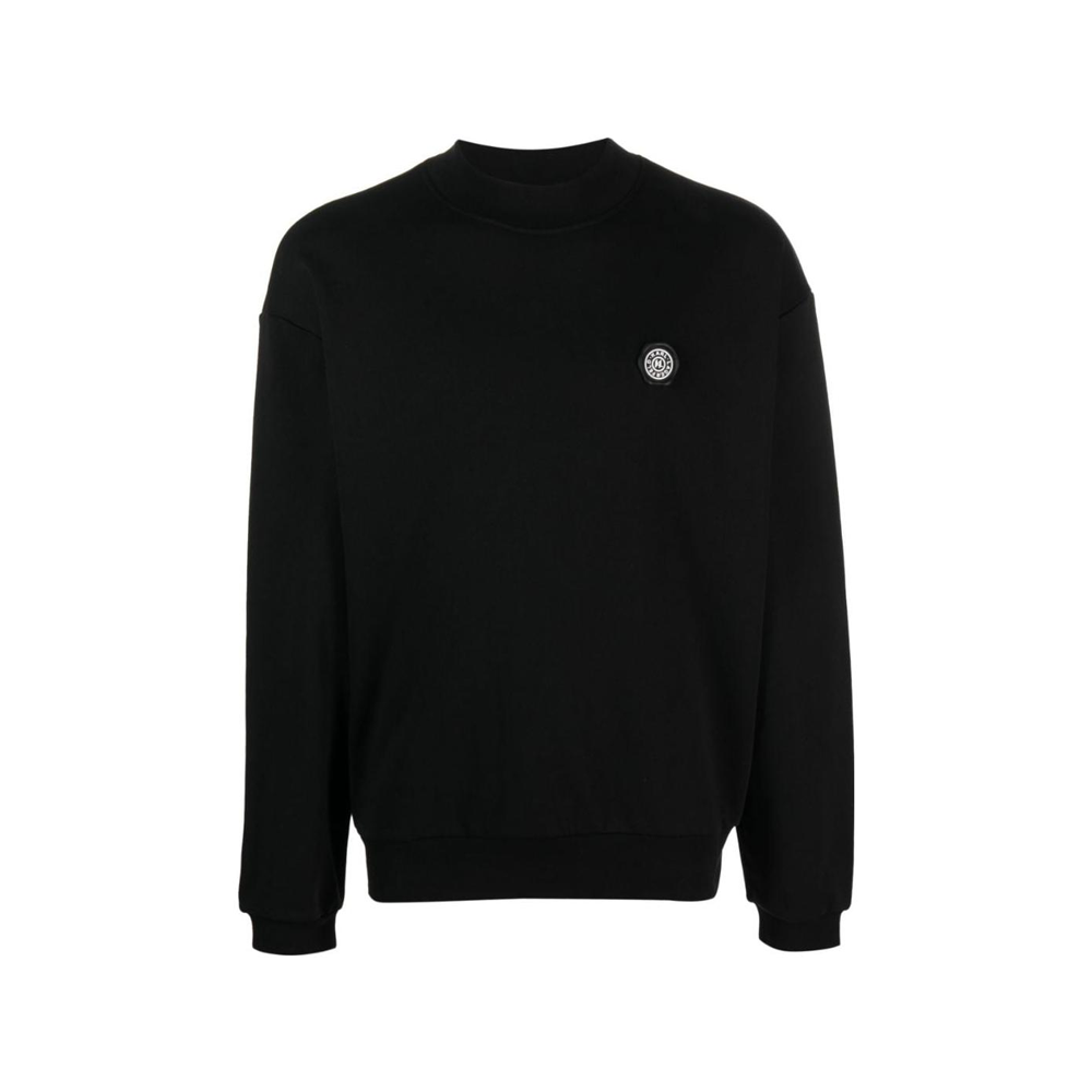Karl Lagerfeld SS23 Solid Logo Badge Sweatshirt Black - Style 236M1805999