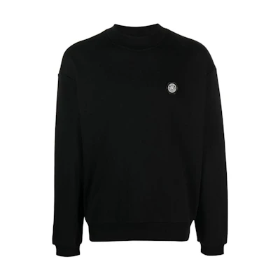 Karl Lagerfeld SS23 Solid Logo Badge Sweatshirt Black - Style 236M1805999
