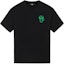 Buy KARL LAGERFELD SS24 Black Crewneck T-Shirt with Embroidered Logo. 241N1719