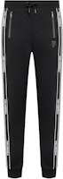 KARL LAGERFELD SS24 Black Side Stripe Logo Jogger Sweatpants. 705057521900990 KARL LAGERFELD SS24 Black Side Stripe Logo Jogger Sweatpants. 705057521900990
