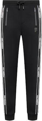 KARL LAGERFELD SS24 Black Side Stripe Logo Jogger Sweatpants. 705057521900990 Order KARL LAGERFELD SS24 Black Side Stripe Logo Jogger Sweatpants. 705057521900990