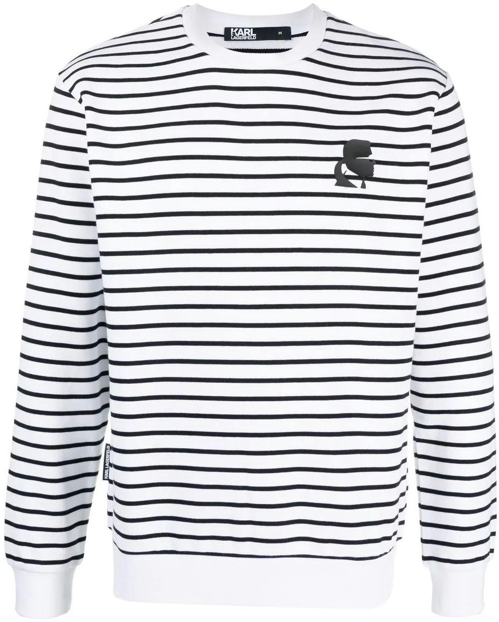 karl-lagerfeld-striped-crewneck-casual-sweatshirt-black-long-sleeve-705000521900