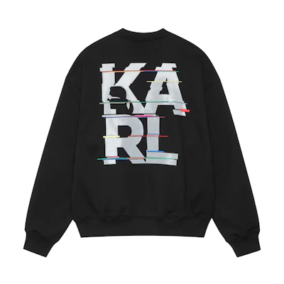 Karl Lagerfeld Unisex Logo Print Back Sweatshirt 1K3C50603837