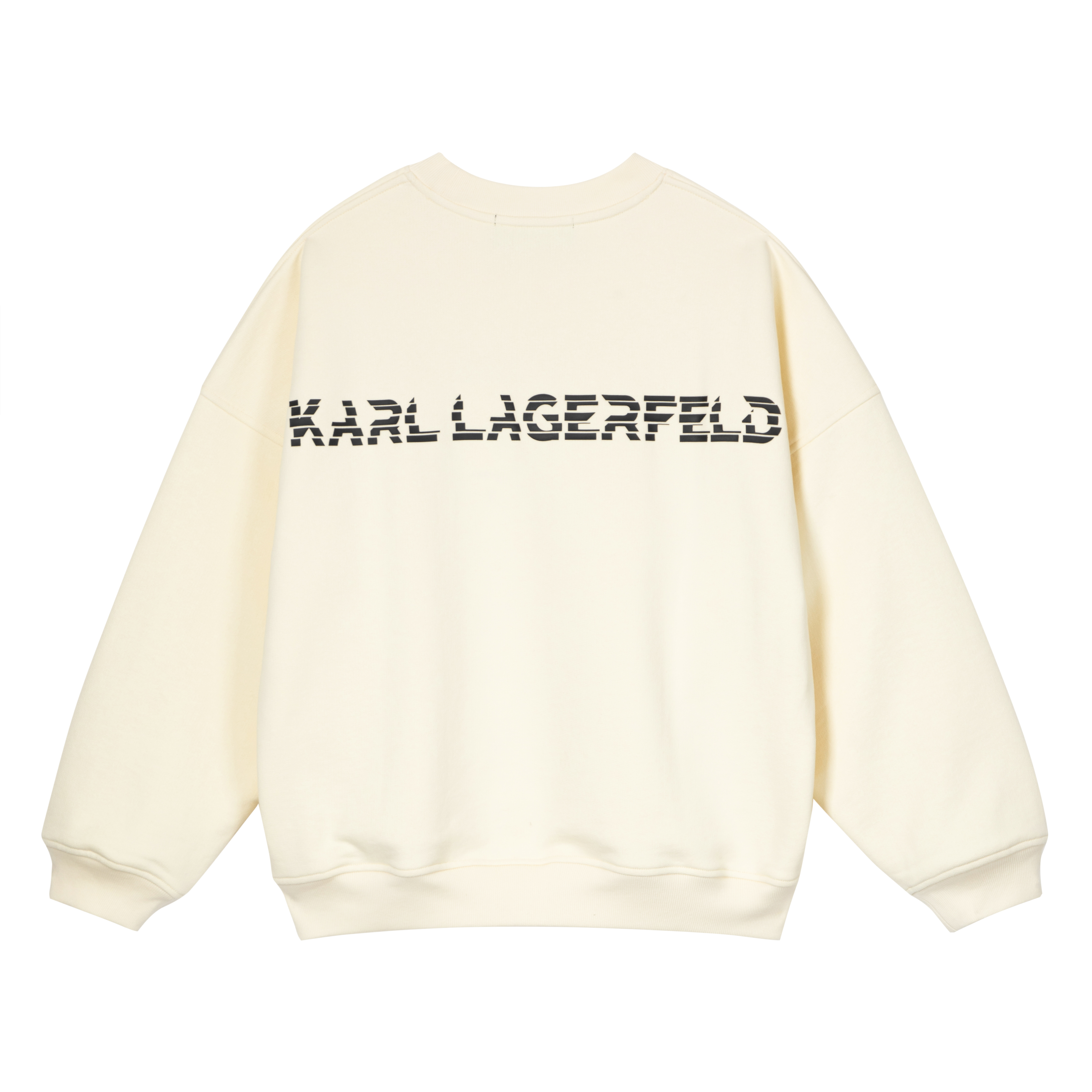 Lookbook 卡尔拉格斐中性款Logo印花宽松圆领卫衣 1K3C50603940