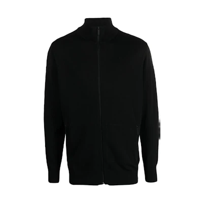 Karl Lagerfeld Urban Street High-Neck Zip-Up Jacket Black 655033534304