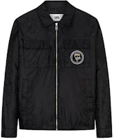 Karl Lagerfeld Urban Street Social Logo Patch Jacket Black Long Sleeve 1K1B70109551 Karl Lagerfeld Urban Street Social Logo Patch Jacket Black Long Sleeve 1K1B70109551