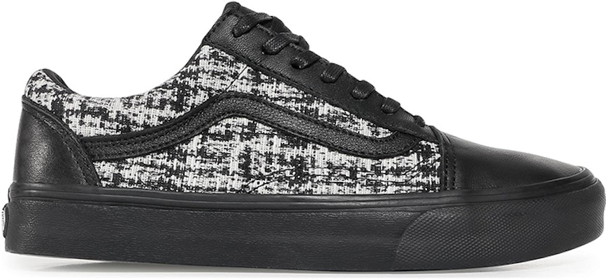 卡尔·拉格斐 x Vans Old Skool '黑色呢绒' VN0A38G1OEG Order 卡尔·拉格斐 x Vans Old Skool '黑色呢绒' VN0A38G1OEG