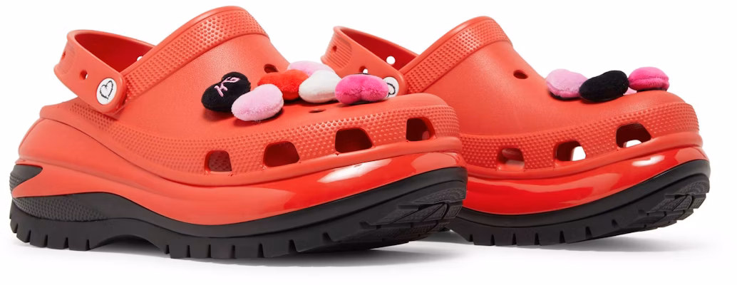Karol G x Crocs Mega Crush Clog 'Red' 207696-8C1 Cheap Karol G x Crocs Mega Crush Clog 'Red' 207696-8C1