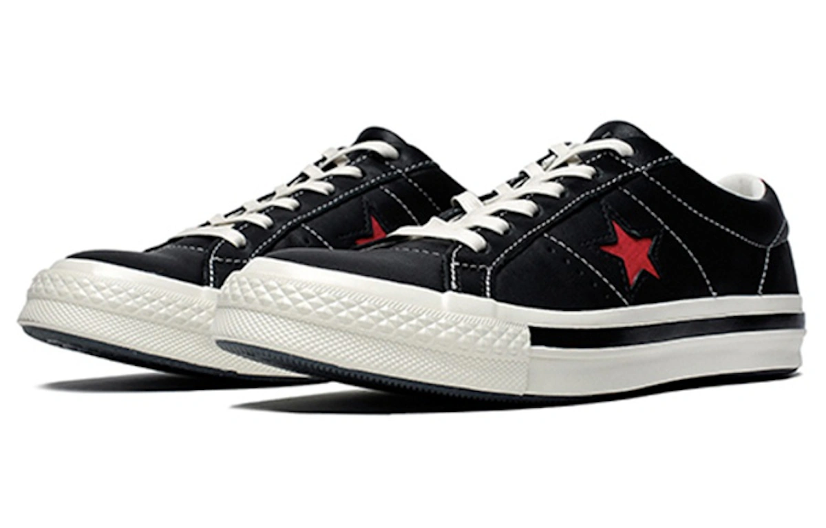 Kasina x Converse One Star Ox 'Black Fiery Red'