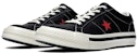 Kasina x Converse One Star Ox 'Hitam Merah Menyala' 162839C