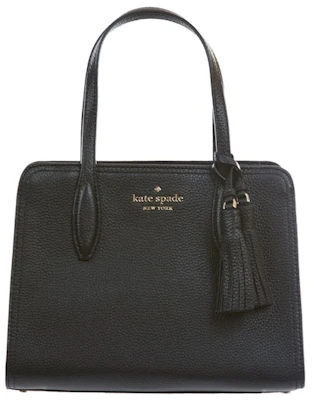 Bolso Satchel Pequeño de Cuero con Cremallera Superior Kate Spade Rowe Negro Buy Bolso Satchel Pequeño de Cuero con Cremallera Superior Kate Spade Rowe Negro