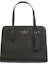 Buy Bolso Satchel Pequeño de Cuero con Cremallera Superior Kate Spade Rowe Negro
