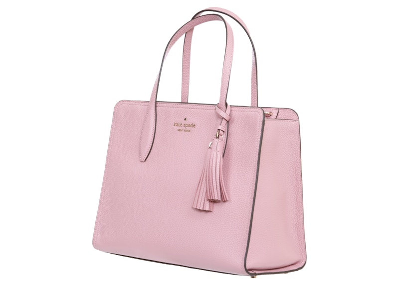Order Kate Spade Rowe Beg Bahu Zip Atas Sederhana Merah Jambu
