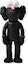 Buy KAWS BFF Open Edition Vinyl Figure Black