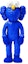 Buy KAWS BFF Open Edition Vinyl Figure Blue