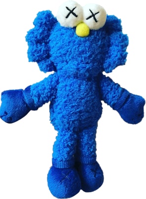 KAWS BFF Taichung Mini Plush Figure Blue Buy KAWS BFF Taichung Mini Plush Figure Blue