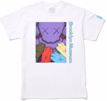 KAWS Brooklyn Museum URGE T-shirt White/Purple KAWS Brooklyn Museum URGE T-shirt White/Purple