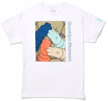 KAWS Brooklyn Museum URGE T-shirt White/Tan KAWS Brooklyn Museum URGE T-shirt White/Tan