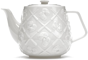 KAWS Ceramic Teapot White KAWS Ceramic Teapot White