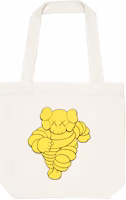 KAWS CHUM Tote Bag Yellow KAWS CHUM Tote Bag Yellow