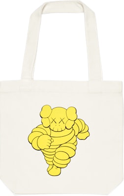 KAWS CHUM Tote Bag Yellow Buy KAWS CHUM Tote Bag Yellow