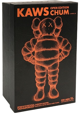 KAWS Chum Vinyl Figure 'Orange (2022)' Order KAWS Chum Vinyl Figure 'Orange (2022)'