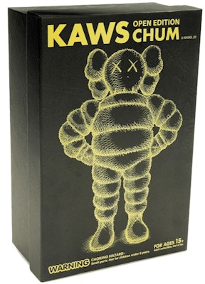 KAWS Chum Vinyl Figure 'Yellow (2022)' Order KAWS Chum Vinyl Figure 'Yellow (2022)'