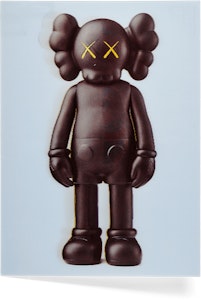 KAWS Companion Flayed Lenticular Kartu Pos Hitam Buy KAWS Companion Flayed Lenticular Kartu Pos Hitam