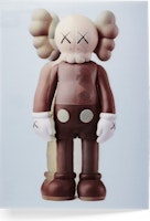 KAWS Companion Flayed Lenticular Postcard Brown KAWS Companion Flayed Lenticular Postcard Brown