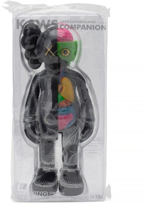 KAWS Companion Flayed Open Edition Vinyl Figure Black Order KAWS Companion Flayed Open Edition Vinyl Figure Black