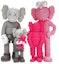 Buy KAWS Family Vinyl Figures Grey/Pink