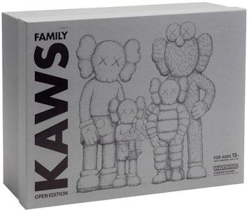 KAWS 家庭裝飾玩偶 灰色/粉紅色 Order KAWS 家庭裝飾玩偶 灰色/粉紅色