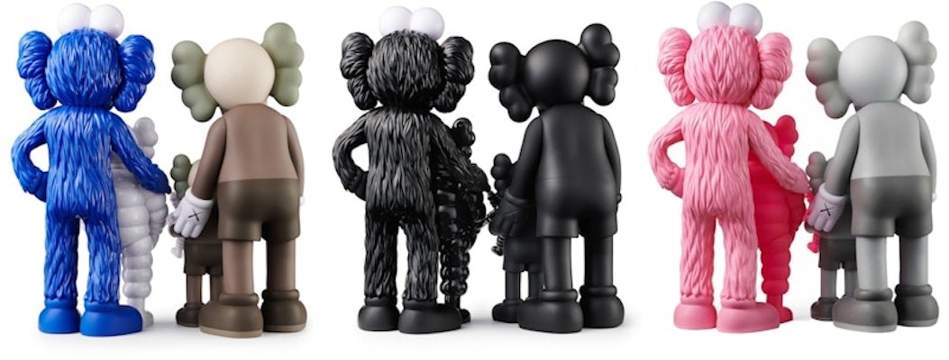 KAWS Family Vinyl Figures Set Brown/Blue/White/Black/Grey/Pink Order KAWS Family Vinyl Figures Set Brown/Blue/White/Black/Grey/Pink