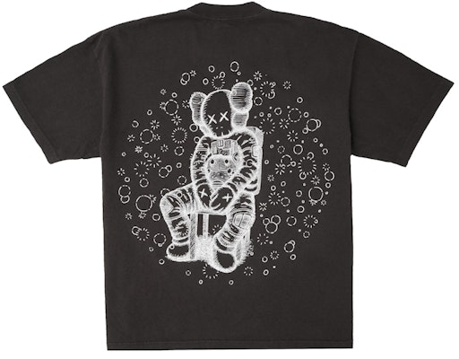 KAWS For Kid Cudi Moon Man GID Tee 'Vintage Black' Order KAWS For Kid Cudi Moon Man GID Tee 'Vintage Black'