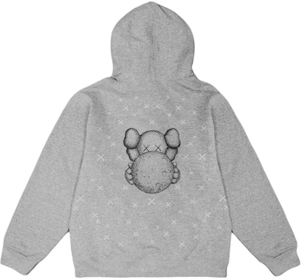 KAWS FW24 Shanghai Limited Reflective Logo Hoodie Unisex Grey 24A130KS2HGY Buy KAWS FW24 Shanghai Limited Reflective Logo Hoodie Unisex Grey 24A130KS2HGY