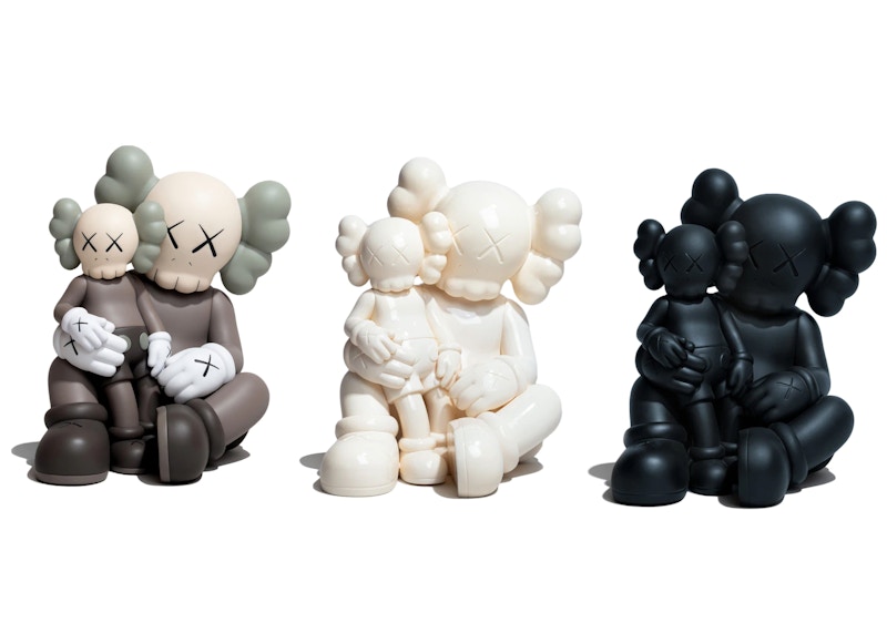 KAWS Holiday Changbai Mountain Vinyl Figure Set 'Brown White Black'