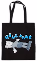 KAWS HOLIDAY Hong Kong Tote Bag Black KAWS HOLIDAY Hong Kong Tote Bag Black
