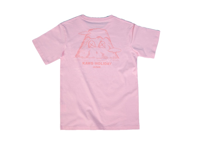 Order Camiseta Bolsillo Rosa KAWS Holiday Japan.