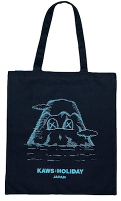 KAWS HOLIDAY JAPAN Tote Bag Navy Buy KAWS HOLIDAY JAPAN Tote Bag Navy
