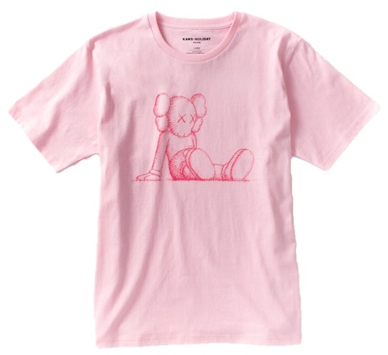 kaws-holiday-limited-companion-t-shirt-pink