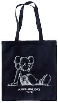 KAWS Holiday Limited Companion Tote Bag Navy Buy KAWS Holiday Limited Companion Tote Bag Navy