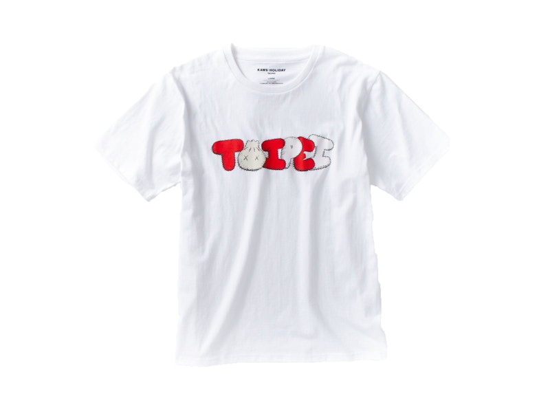 KAWS Holiday Limited Taipei T-Shirt White