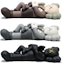 Buy KAWS Holiday Singapore Figure Set 'Brown Grey Black'